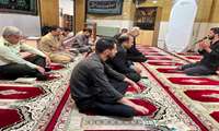 مراسم پرفیض زیارت عاشورا و عزاداری اباعبدالله الحسین(ع)
