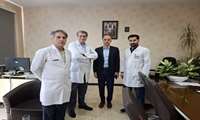 دیدار سفیر لبنان با ریاست بیمارستان آموزشی، پژوهشی و درمانی فیروزگر 