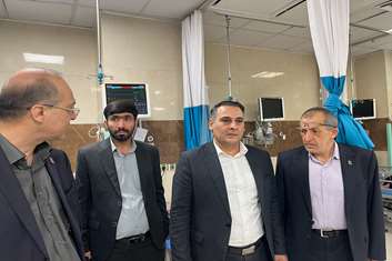 بازدید سرپرست دادسرای جرایم پزشکی، داروئی و بهداشتی استان تهران