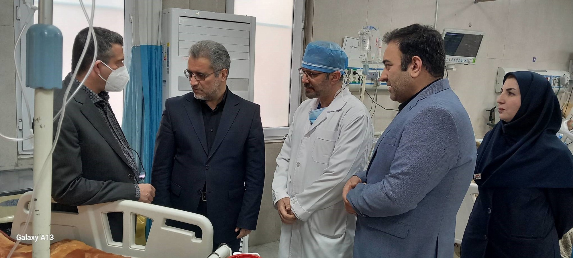 بازدید معاون دادستانی کل کشور از نحوه ارائه خدمات درمانی در بیمارستان فیروزگر